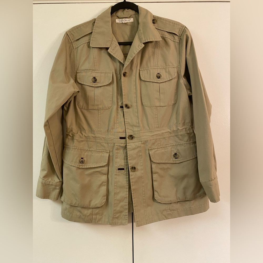 TravelSmith Women's Bush Poplin Safari Jacket